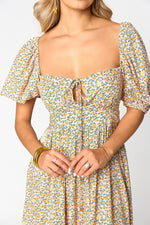 Olsen Magnolia Midi Dress in Multi Color
