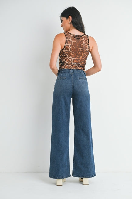 Headed Your Way Flare Jeans