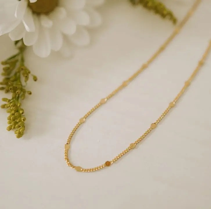 On The Line Necklace - 2 Lengths