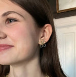 Daisy Delight Earrings in Gold