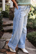 Set The Bar Wide Leg Jeans