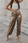 Maximize The Day Pants in Gold