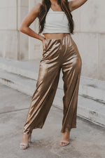 Maximize The Day Pants in Gold