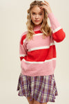 Lovers Land Sweater in Pink