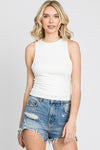On Top Tank Top in Ivory