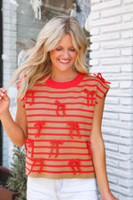 Girly Things Top in Red