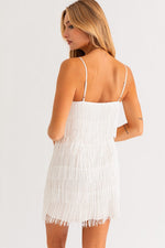 Spin You Around Dress in White