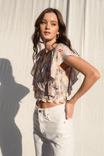Easy On The Eyes Top in Multi Color