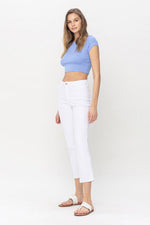 Forever Chic Straight Jeans in White