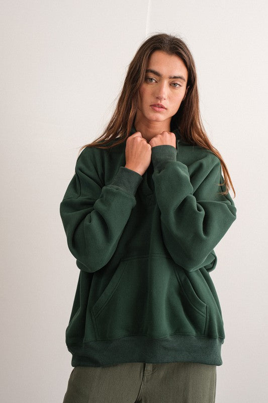 Moving Forward Pullover in Green