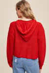 Daytime Breeze Sweater in Red