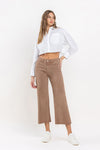 Mark My Word Wide Leg Jeans in Brown