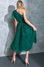 Iconic Moments Midi Dress in Emerald