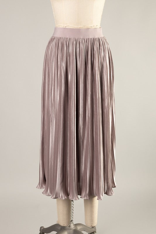 Go For It Midi Skirt in Pink