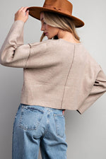 Fond Of You Sweater in Oatmeal