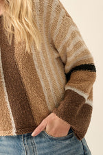 On A Mission Sweater in Brown