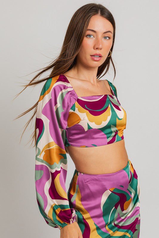 Slow Your Roll Top in Multi Color