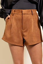 Making Plans Shorts in Brown