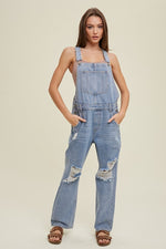 Tied To You Overalls in Denim