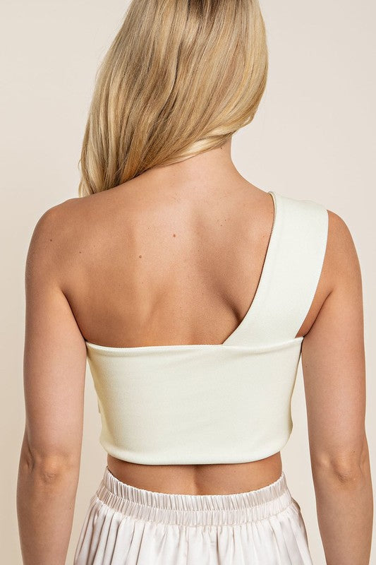 Up The Boulevard Tank Top in Cream