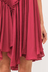 Right About It Dress in Burgundy