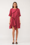 Right About It Dress in Burgundy