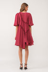 Right About It Dress in Burgundy