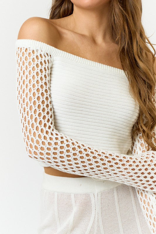 Rule it Out Top in Off White