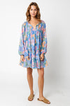 Spring Showers Dress in Blue