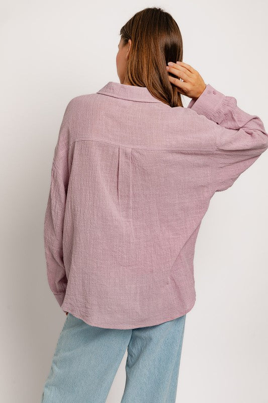 Act Of Kindness Top in Lavender