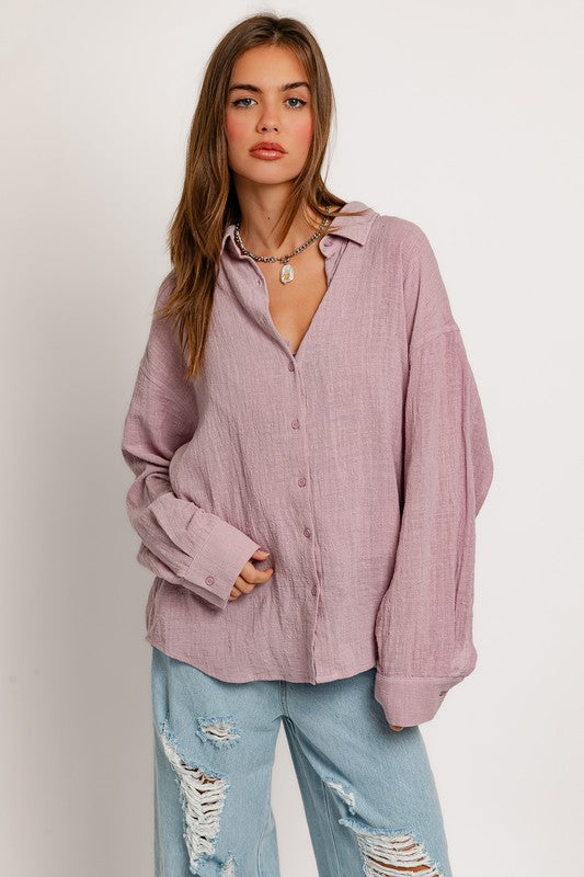 Act Of Kindness Top in Lavender