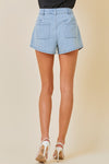 Get In The Groove Shorts in Denim