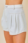Get In The Groove Shorts in Off White