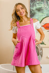 Fun and Flirty Overalls in Pink