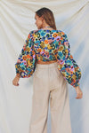 Tropical Life Top in Multi Color