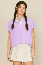 We’ve Got History Top in Lavender