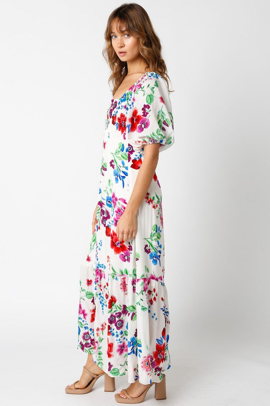 Blossom By Blossom Maxi Dress in White