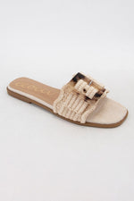 The Leslie Sandal in Natural