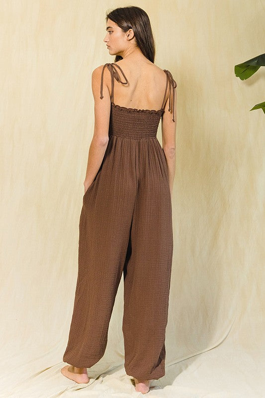 Standing Out Jumper in Brown