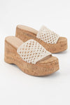 Summers Best Wedge Sandals in Beige