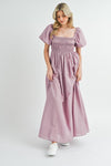 Wow Them Maxi Dress in Purple