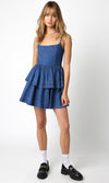 Hang Around Dress in Denim