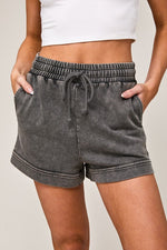 Wide Open Spaces Shorts in Charcoal