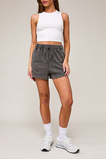 Wide Open Spaces Shorts in Charcoal