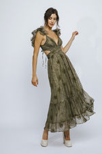 Till The End Maxi Dress in Olive