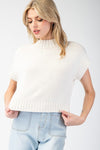 Keep Up Sweater in Ivory