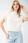 Keep Up Sweater in Ivory