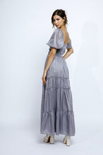 Nothing On You Maxi Dress in Grey