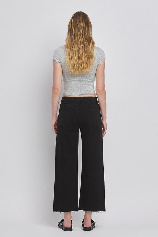 Most Wanted Wide Leg Jeans in Black