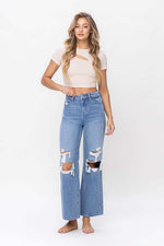 Tempted To Wide Leg Jeans